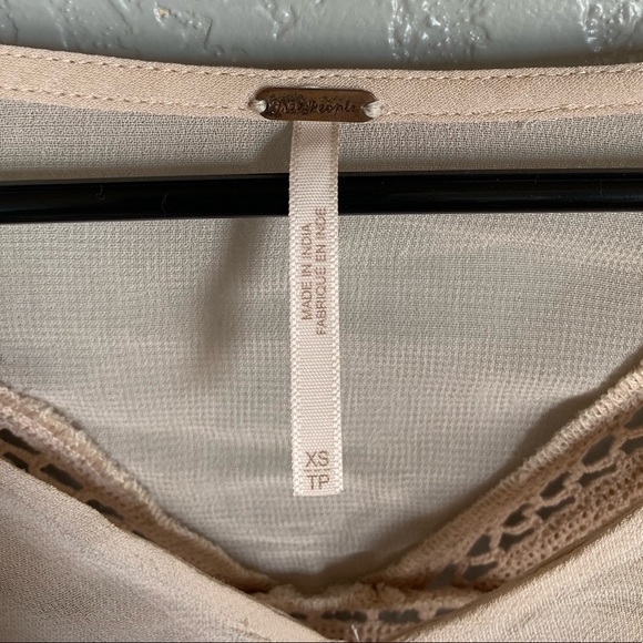 Free People Oversized Tie Dye Blouse - Picture 4 of 4